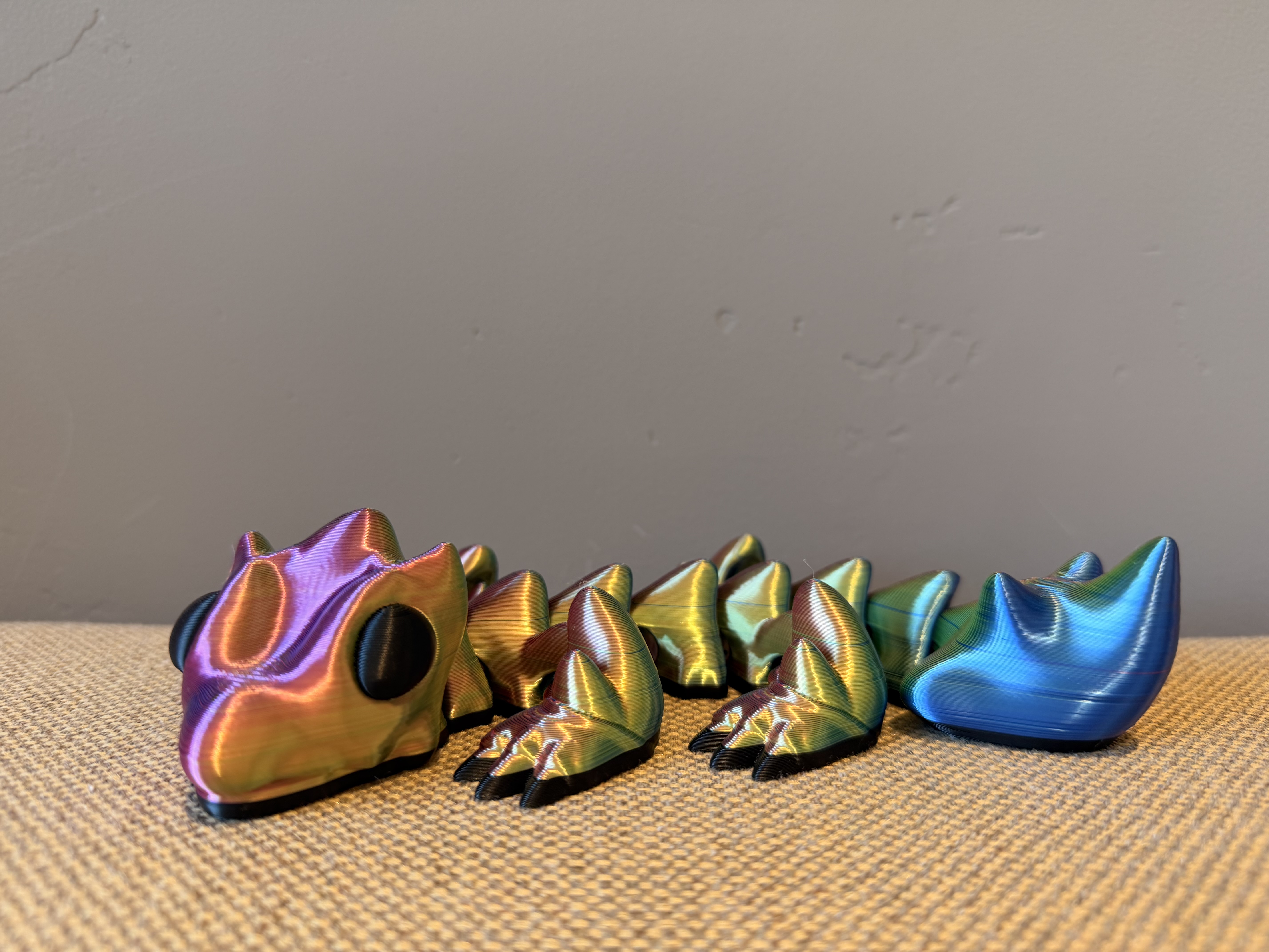 Deep Space Lizard - Rainbow Iridescent