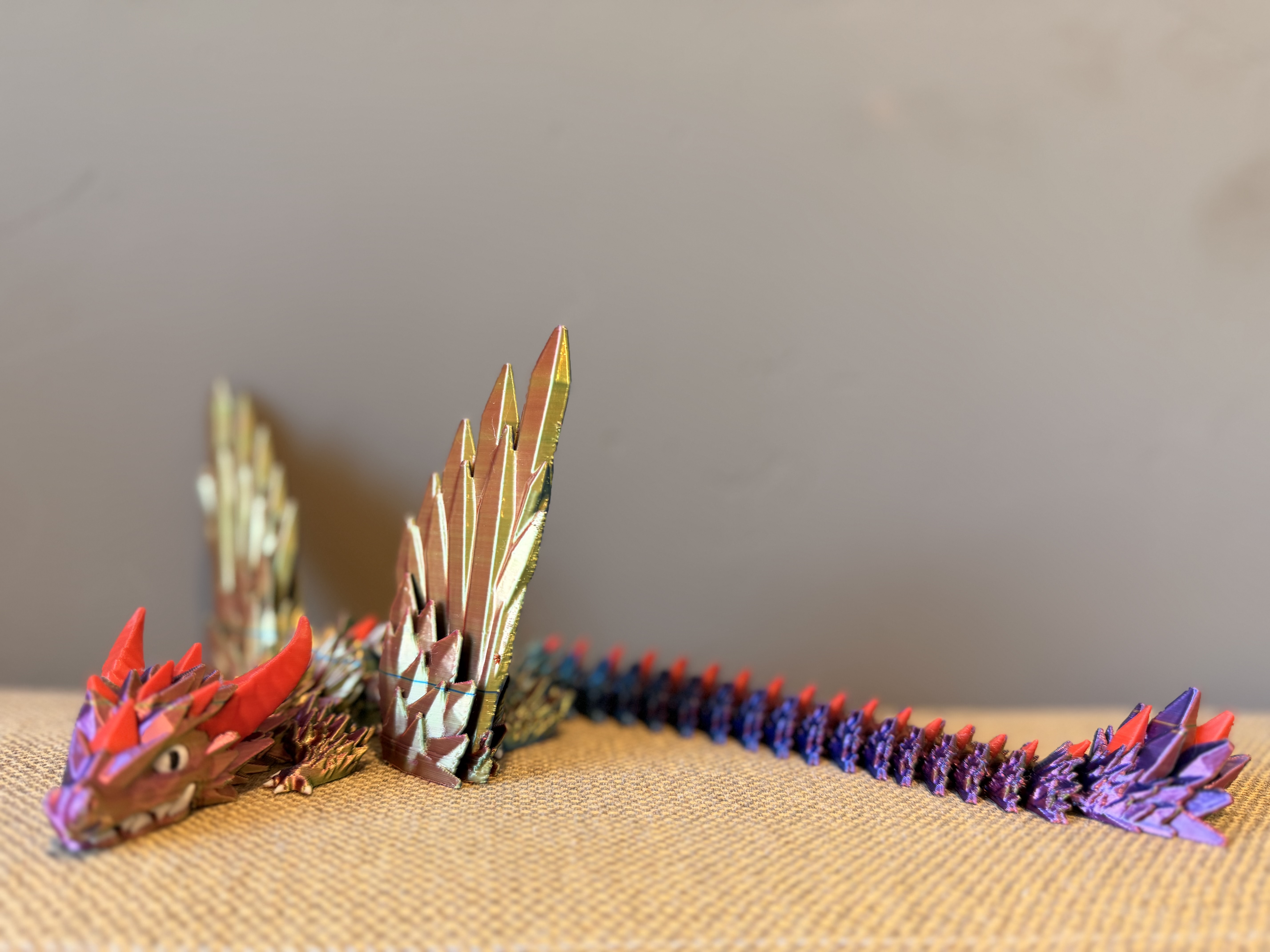 Deep Space Storm Fang - Red/Purple/Gold