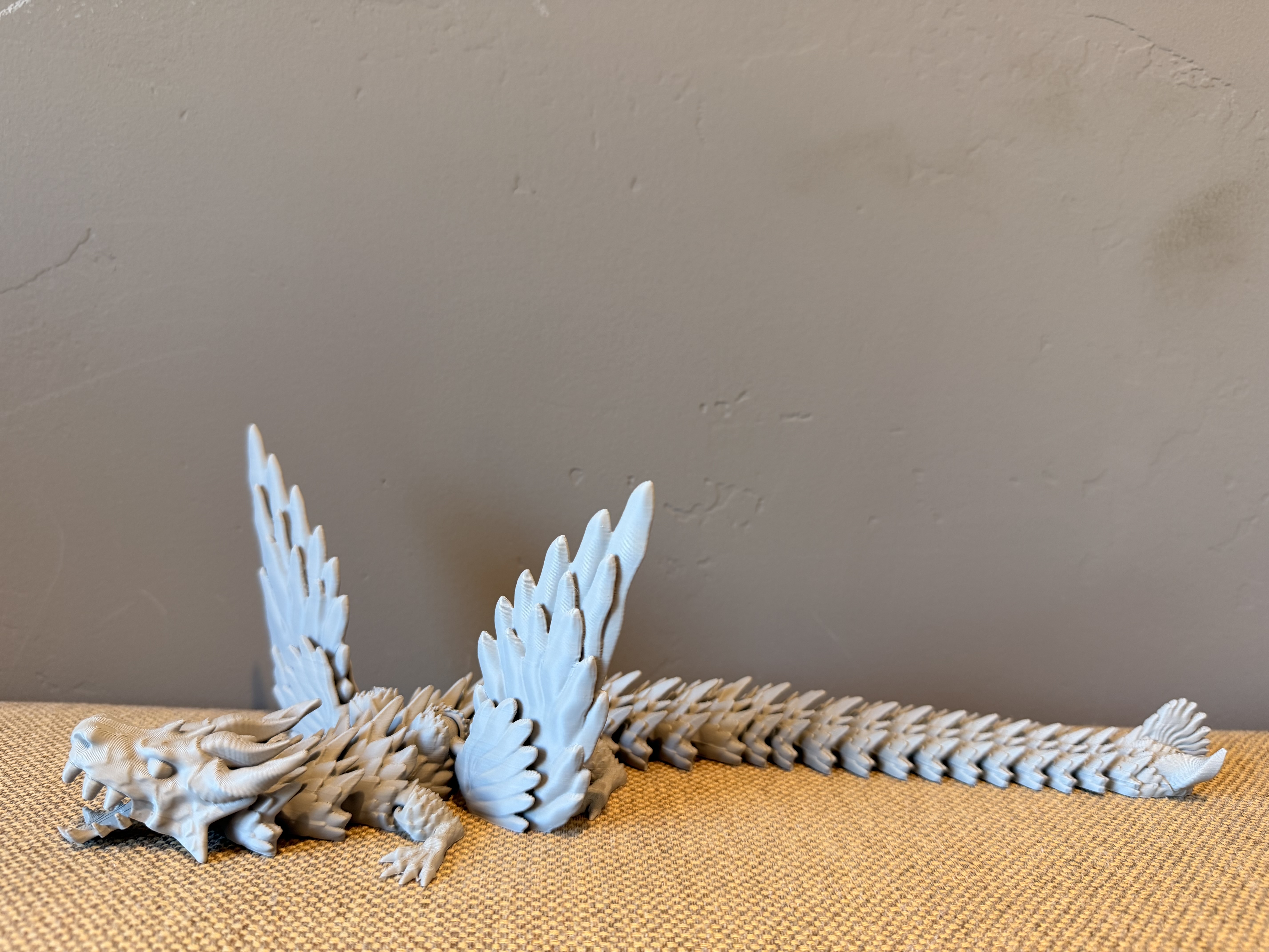 Stone Gargoyle - White/Gray