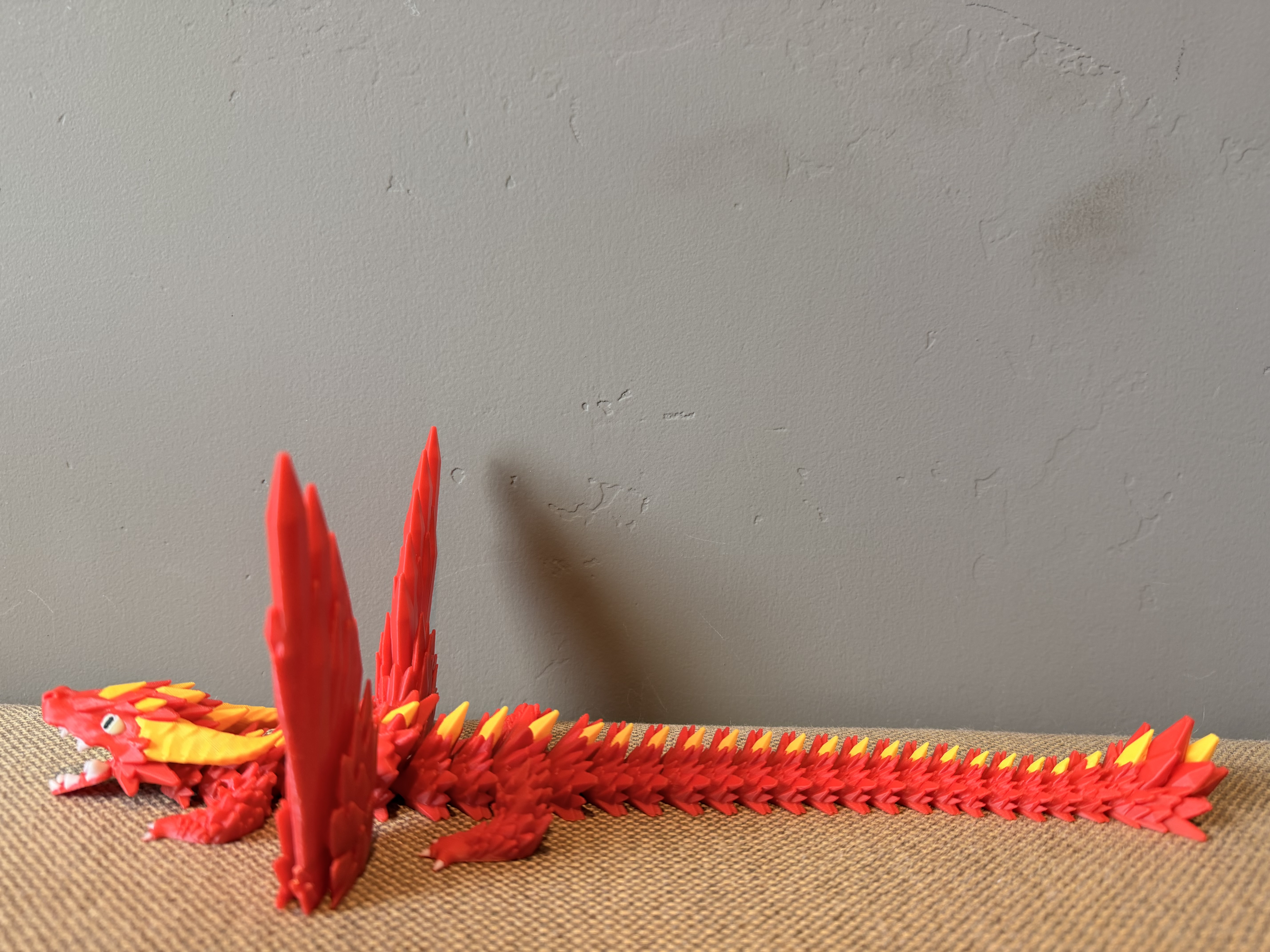 Storm Fang - Red and Gold