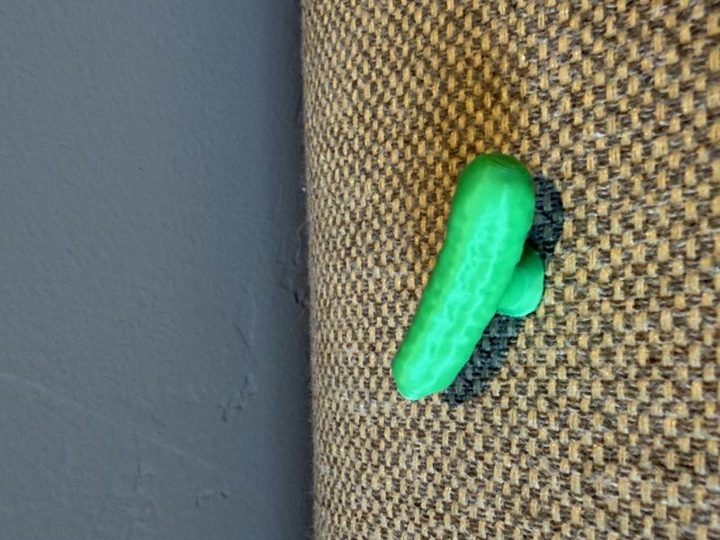 Pickle Croc Charm - Green